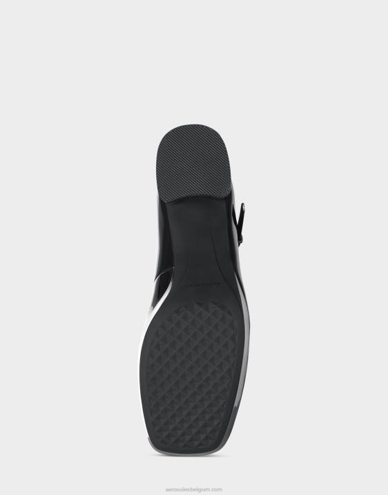 plateauhak zwart lakleer Aerosoles 0V00372 vrouwen