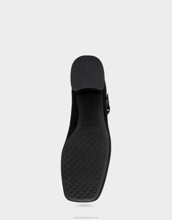 plateauhak zwart suède Aerosoles 0V00367 vrouwen
