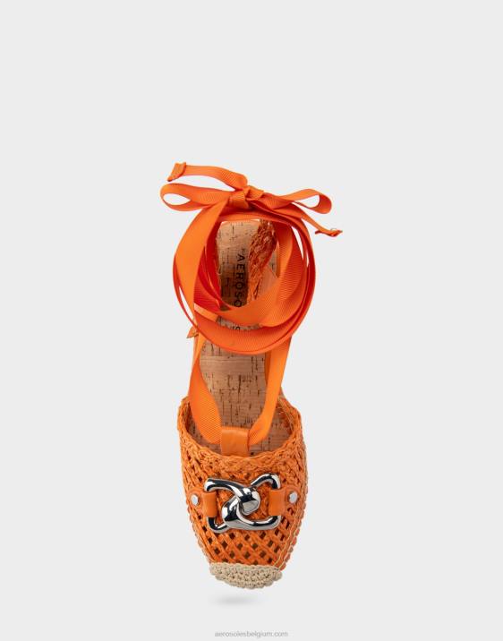 platform espadrille mandarijn Aerosoles 0V00257 vrouwen
