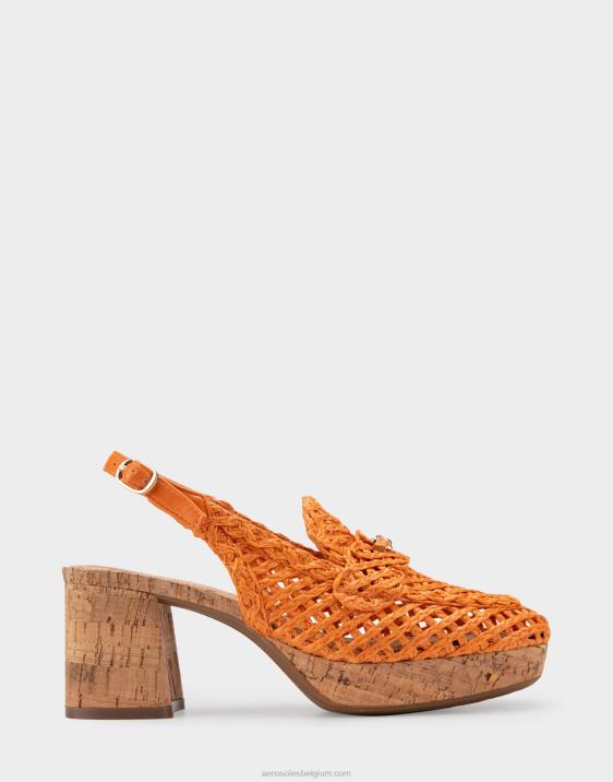 platform slingback mandarijn Aerosoles 0V00364 vrouwen