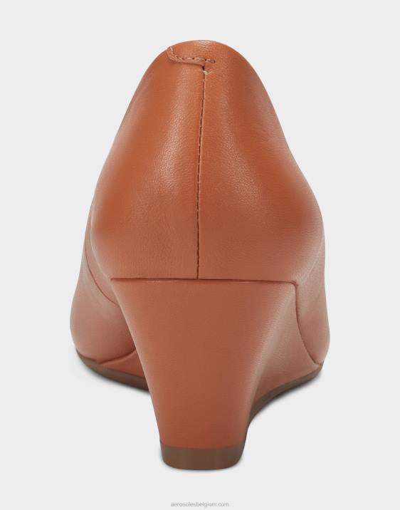 wig bruin leer Aerosoles 0V00326 vrouwen