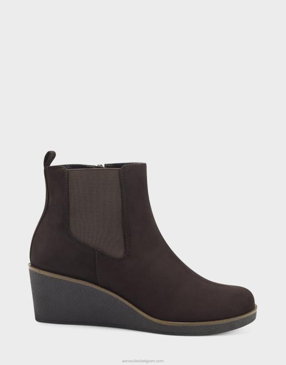 enkellaars bruin kunstsuède Aerosoles 0V0098 vrouwen