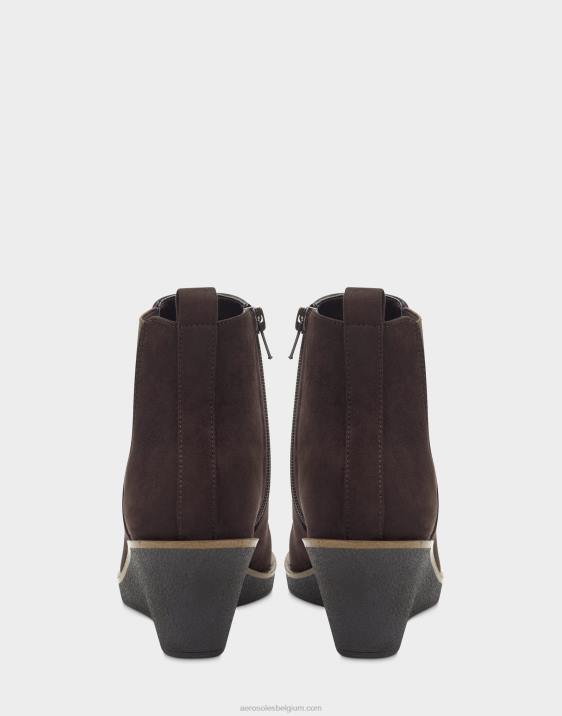 enkellaars bruin kunstsuède Aerosoles 0V0098 vrouwen