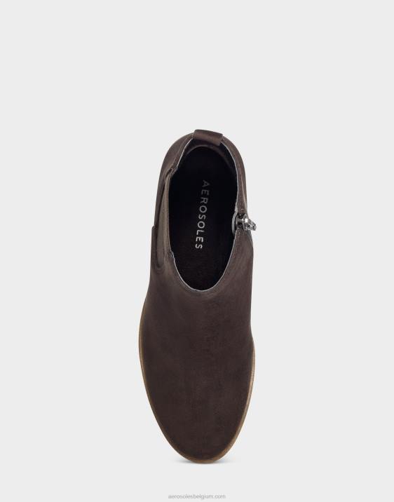 enkellaars bruin kunstsuède Aerosoles 0V0098 vrouwen