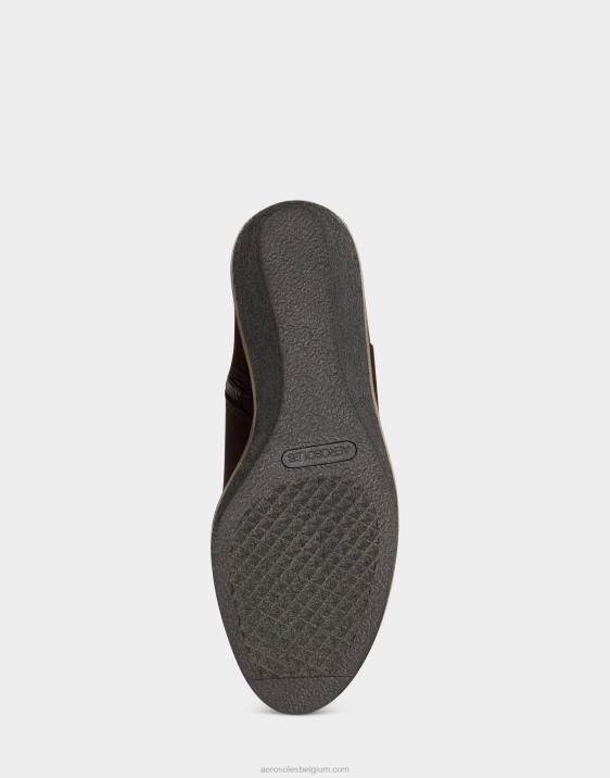 enkellaars bruin kunstsuède Aerosoles 0V0098 vrouwen