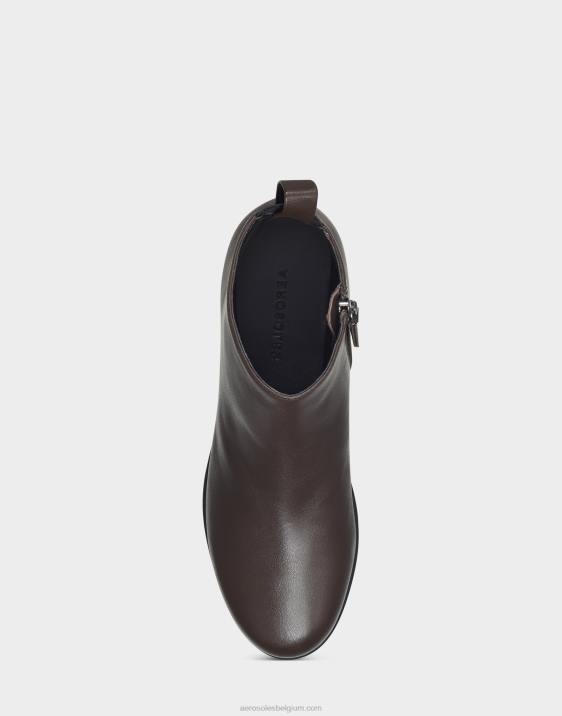 enkellaars bruin leer Aerosoles 0V0061 vrouwen