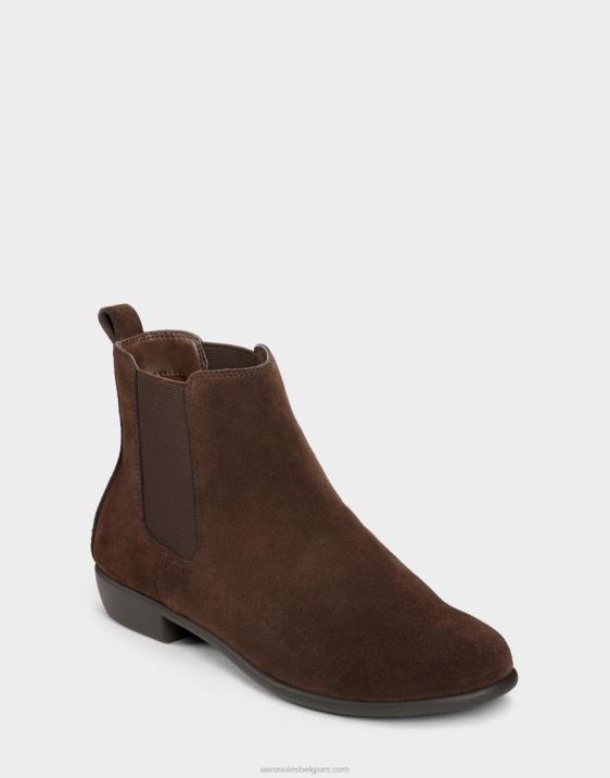 enkellaars bruin suède Aerosoles 0V00105 vrouwen