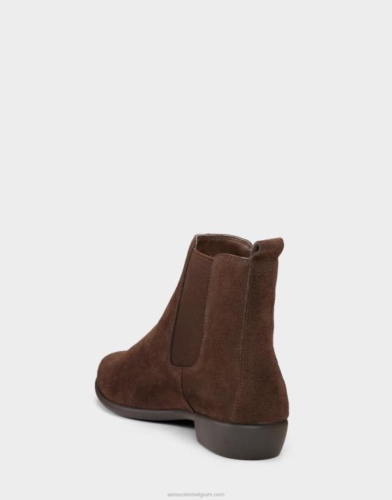 enkellaars bruin suède Aerosoles 0V00105 vrouwen