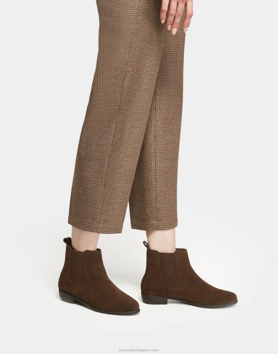 enkellaars bruin suède Aerosoles 0V00105 vrouwen