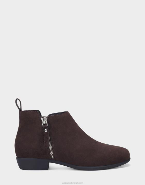 enkellaars bruin suède Aerosoles 0V0053 vrouwen