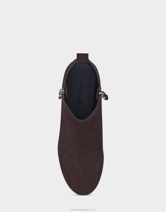 enkellaars bruin suède Aerosoles 0V0053 vrouwen