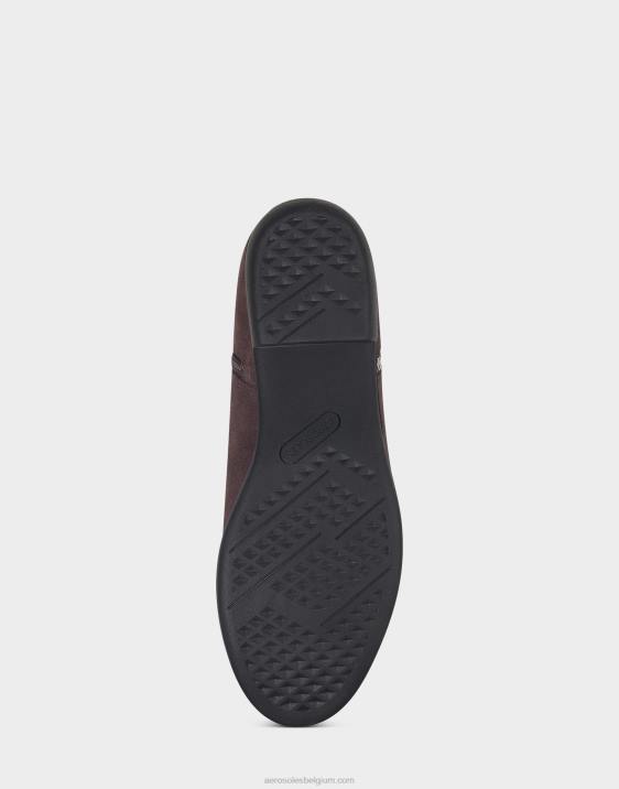 enkellaars bruin suède Aerosoles 0V0053 vrouwen