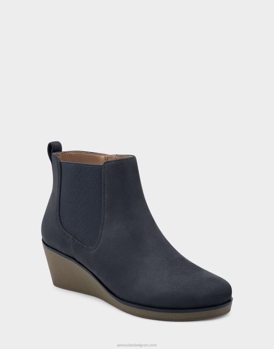 enkellaars dondergrijs imitatiesuède Aerosoles 0V0068 vrouwen