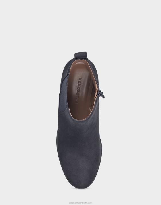 enkellaars dondergrijs imitatiesuède Aerosoles 0V0068 vrouwen