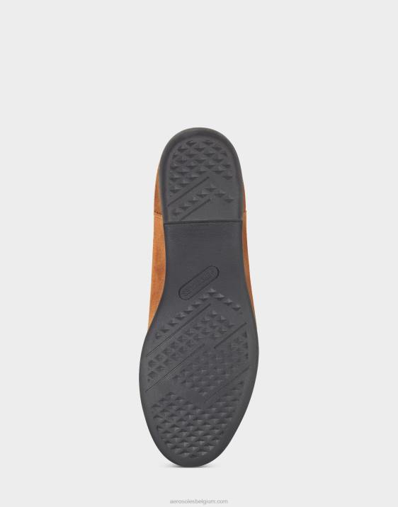 enkellaars donker tarwekleurig suède Aerosoles 0V0054 vrouwen