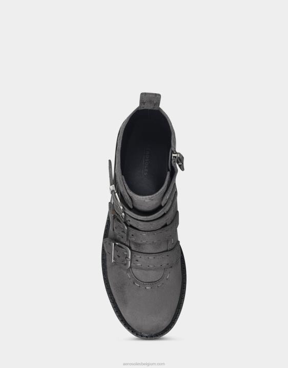 enkellaars grijs kunstsuède Aerosoles 0V0076 vrouwen