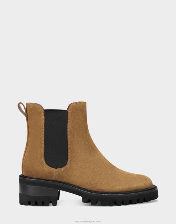 enkellaars lichtbruin suède Aerosoles 0V0017 vrouwen