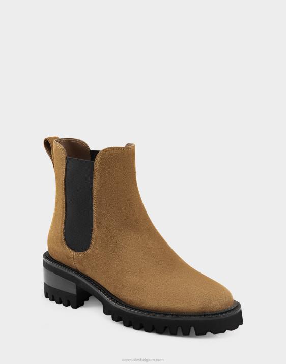 enkellaars lichtbruin suède Aerosoles 0V0017 vrouwen