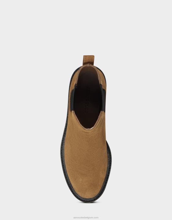 enkellaars lichtbruin suède Aerosoles 0V0017 vrouwen