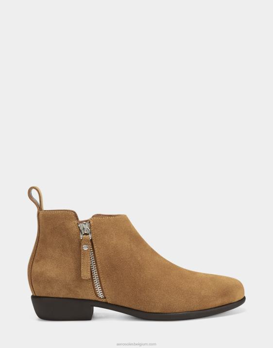 enkellaars lichtbruin suède Aerosoles 0V0071 vrouwen