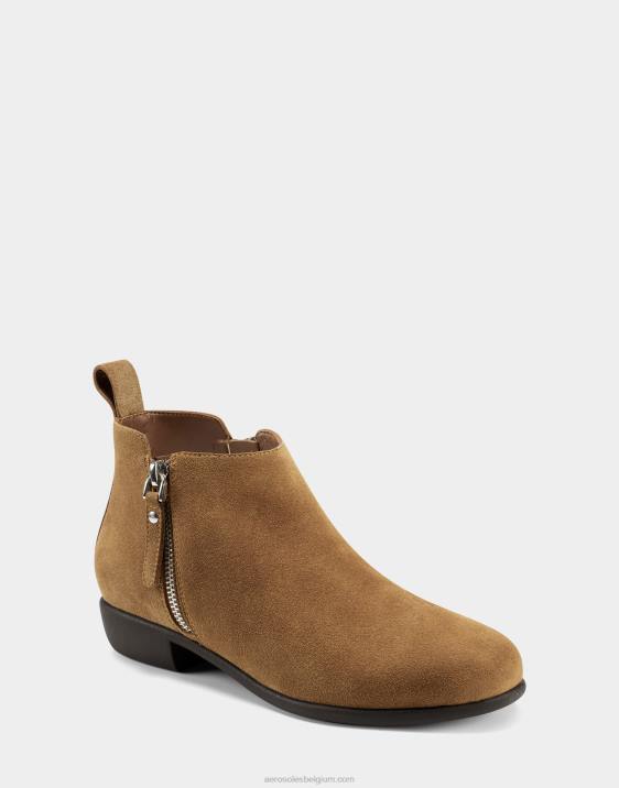 enkellaars lichtbruin suède Aerosoles 0V0071 vrouwen