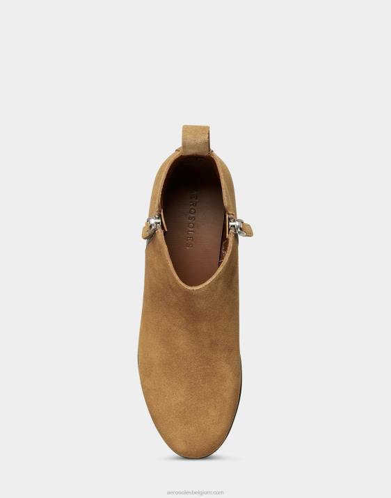 enkellaars lichtbruin suède Aerosoles 0V0071 vrouwen