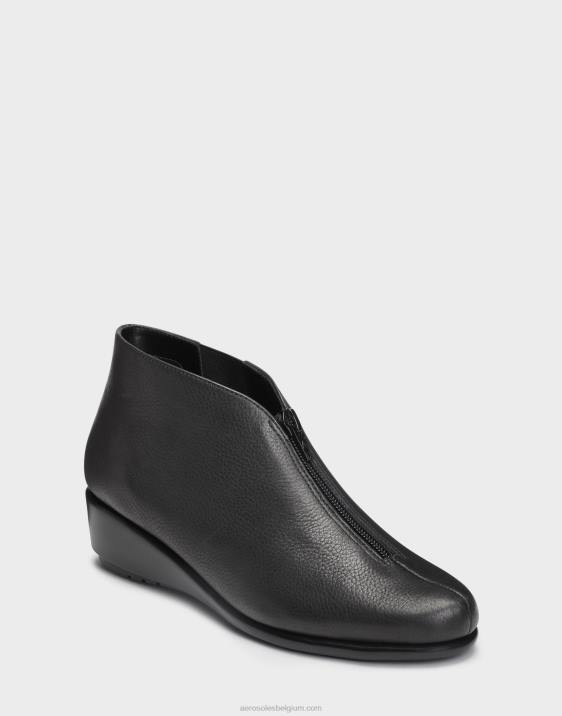 enkellaars zwart echt leer Aerosoles 0V00114 vrouwen