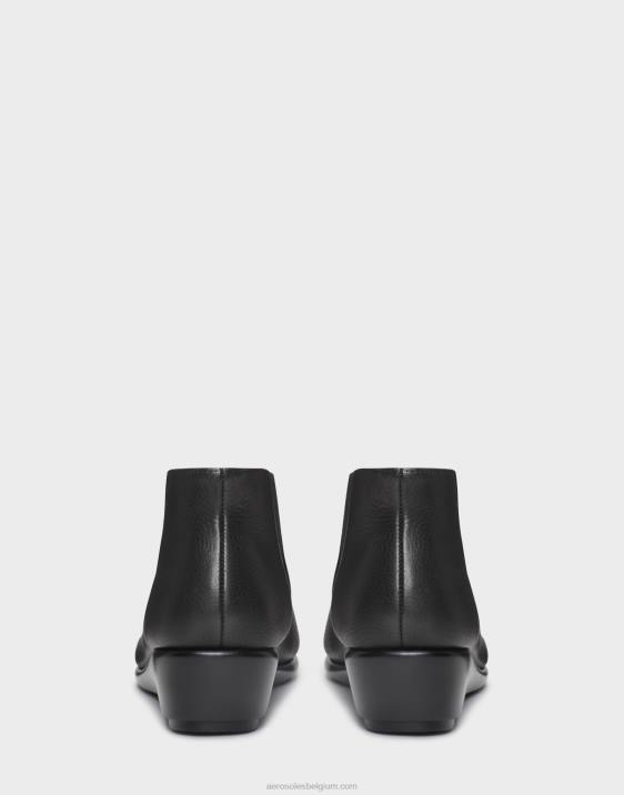 enkellaars zwart echt leer Aerosoles 0V00114 vrouwen
