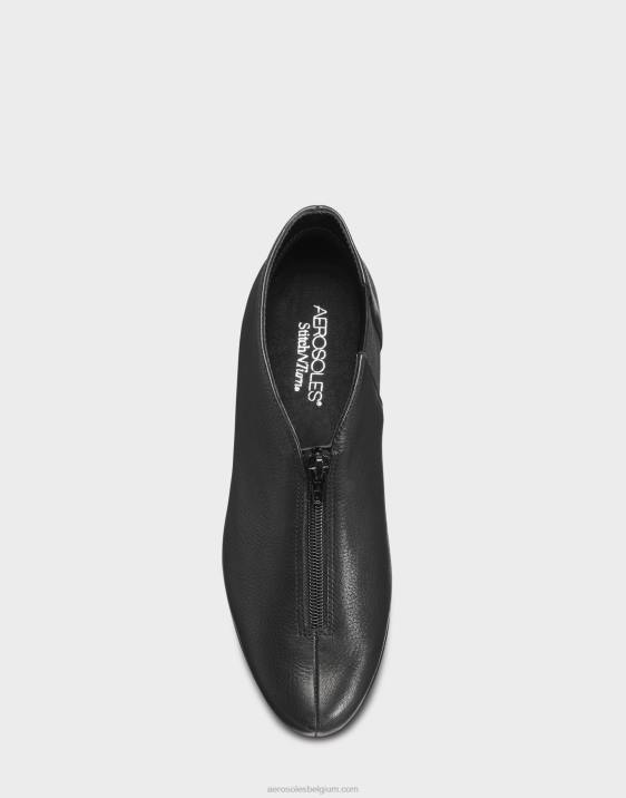 enkellaars zwart echt leer Aerosoles 0V00114 vrouwen