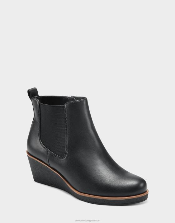 enkellaars zwart kunstleer Aerosoles 0V0096 vrouwen
