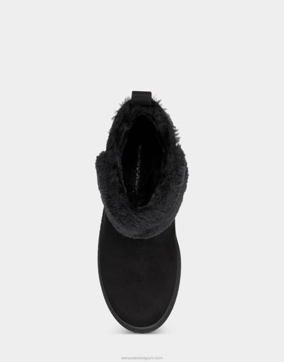enkellaars zwart kunstsuède Aerosoles 0V00329 vrouwen