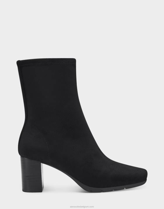 enkellaars zwart kunstsuède Aerosoles 0V0056 vrouwen