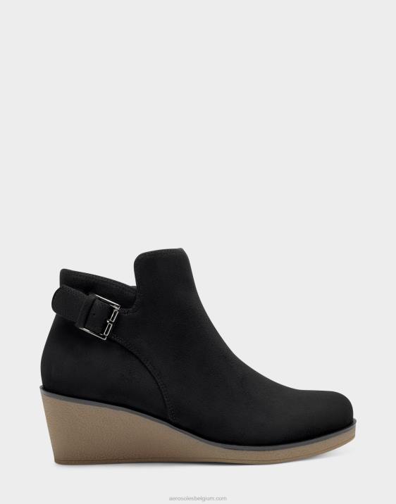 enkellaars zwart kunstsuède Aerosoles 0V0059 vrouwen