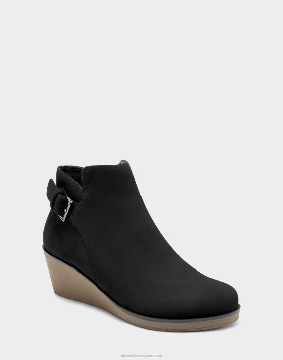 enkellaars zwart kunstsuède Aerosoles 0V0059 vrouwen