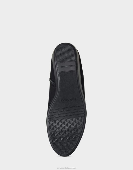 enkellaars zwart kunstsuède Aerosoles 0V0065 vrouwen