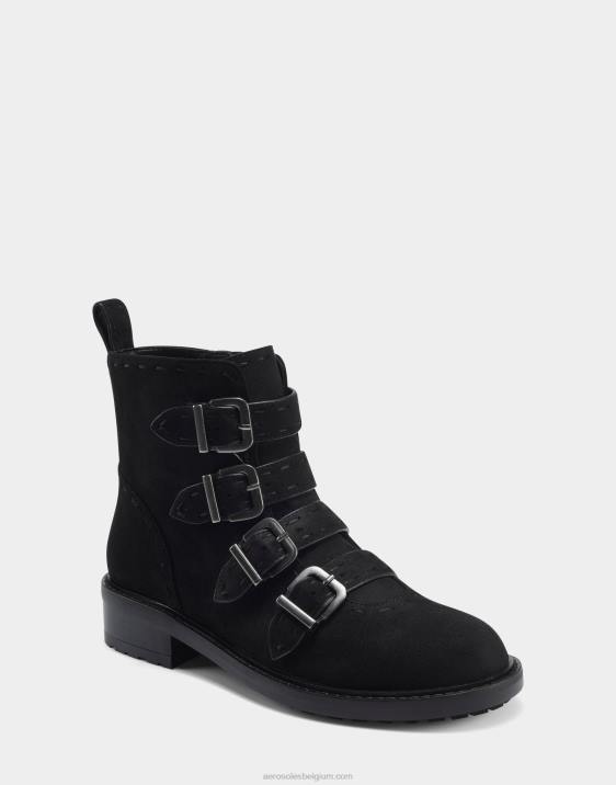 enkellaars zwart kunstsuède Aerosoles 0V0075 vrouwen