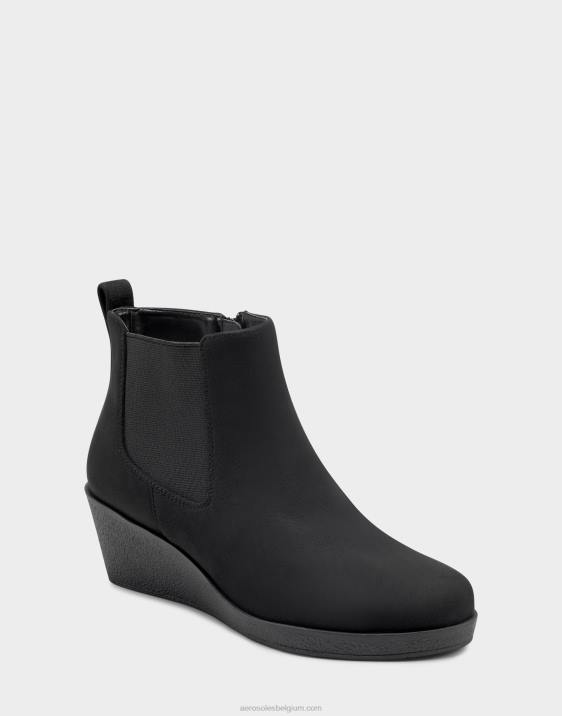 enkellaars zwart kunstsuède Aerosoles 0V0099 vrouwen