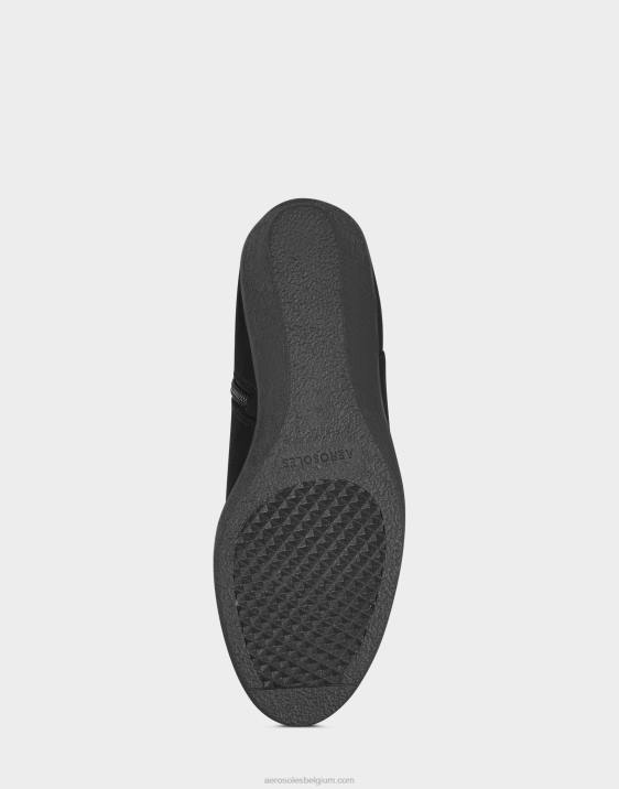 enkellaars zwart kunstsuède Aerosoles 0V0099 vrouwen