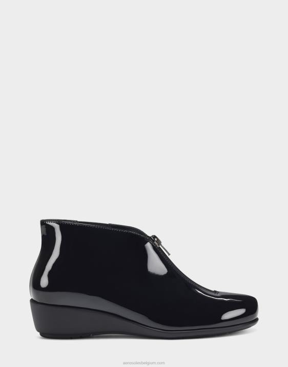 enkellaars zwart lakleer Aerosoles 0V0069 vrouwen