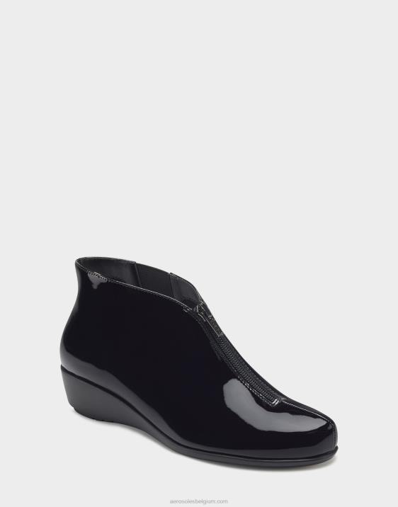 enkellaars zwart lakleer Aerosoles 0V0069 vrouwen
