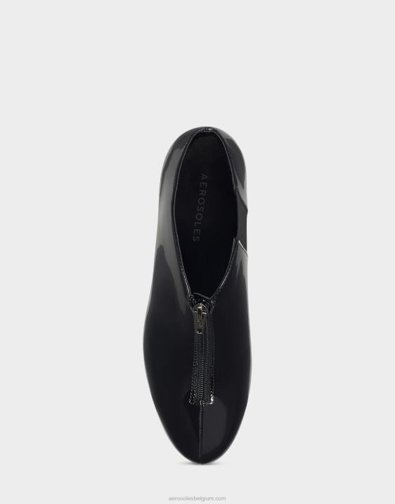 enkellaars zwart lakleer Aerosoles 0V0069 vrouwen