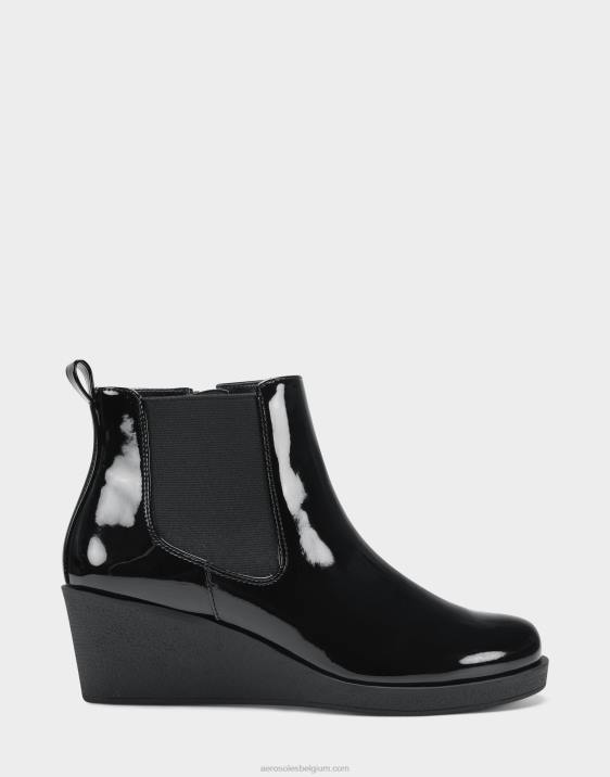enkellaars zwart lakleer Aerosoles 0V0084 vrouwen