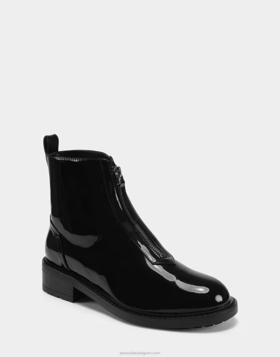 enkellaars zwart lakleer pu Aerosoles 0V0085 vrouwen