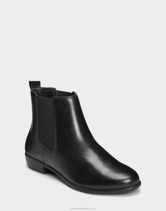 enkellaars zwart leer Aerosoles 0V00106 vrouwen