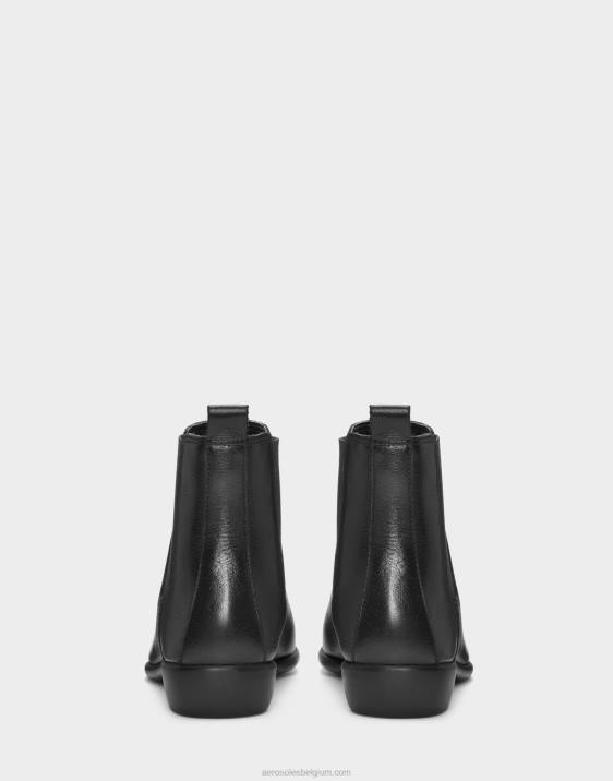 enkellaars zwart leer Aerosoles 0V00106 vrouwen