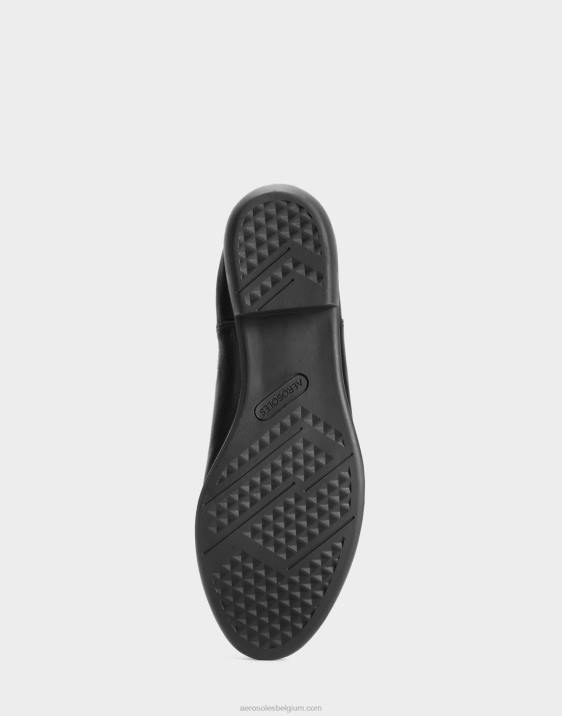enkellaars zwart leer Aerosoles 0V00106 vrouwen