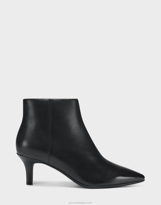 enkellaars zwart leer Aerosoles 0V00108 vrouwen