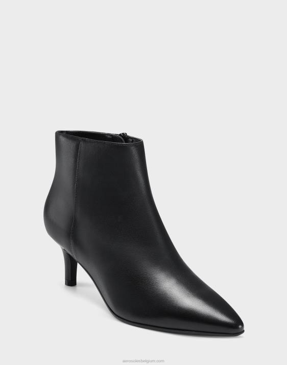 enkellaars zwart leer Aerosoles 0V00108 vrouwen