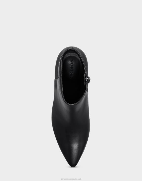 enkellaars zwart leer Aerosoles 0V00108 vrouwen