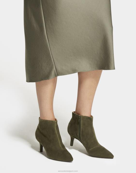 enkellaars zwart leer Aerosoles 0V00108 vrouwen